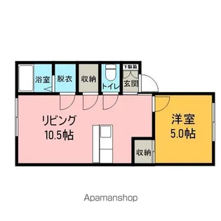ソフィアワシントン【203号室】の間取り