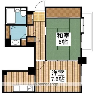 プレジデント寄居【103号室】の間取り