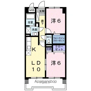 サンステージ【5階】の間取り