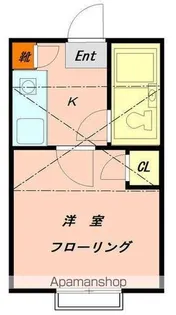 フェリス新中野【2階】の間取り