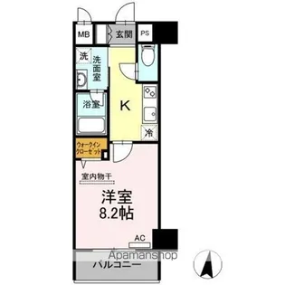 テゾーロ行橋【6階】の間取り