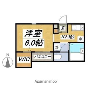 フォレスタ春日【2階】の間取り