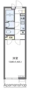 クレイノレジデンス矢上【1階】の間取り
