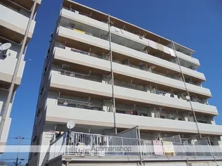 第13つくもコーポ【6階】の外観