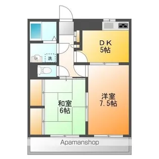 サンノーブル羽村一番館【3階】の間取り
