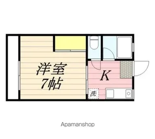 リノベイト東小金井【103号室】の間取り
