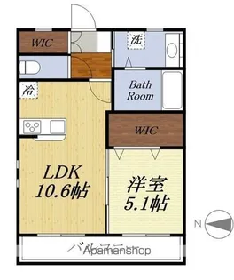 インフィニティ【3階】の間取り