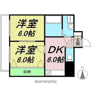 レジデンス27番館【701号室】の間取り