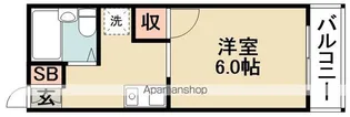 ジュネス阪本【1階】の間取り