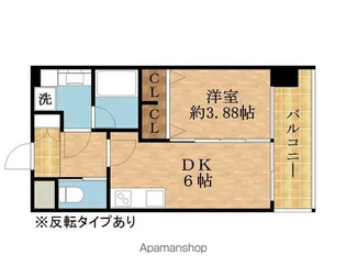 プレジオ関目 【6階】の間取り