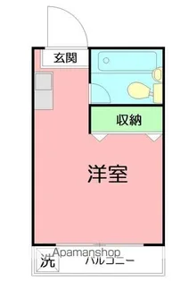 メゾン・ド・ブラン東海大学前AB【1階】の間取り