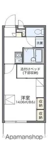 レオパレス福丸Ⅲ【303号室】の間取り