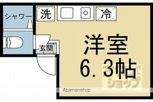 ゆめみーるハイツ【3階】の間取り
