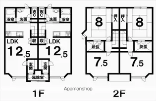 ピースハウス【B号室】の間取り