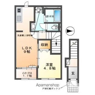 ひまわり【2階】の間取り
