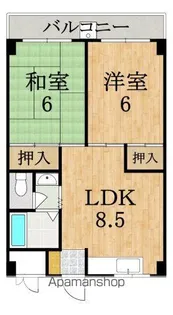 森下ビル【3階】の間取り