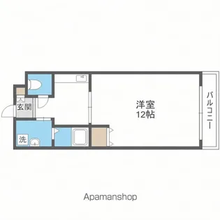 PORTE RISE【4階】の間取り