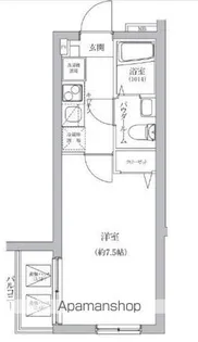 ベルシード京成小岩【5階】の間取り