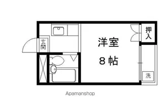 メゾン加後【215号室】の間取り