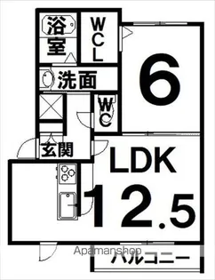 ORPHEE(オルフェ)【2階】の間取り
