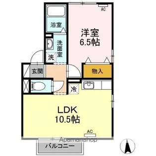 ミュータウン C【1階】の間取り