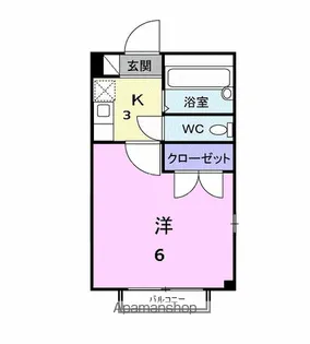 ベウラハイツ【2階】の間取り