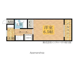 シャルマンフジ下松壱番館【4階】の間取り