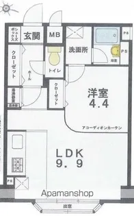 ダイアパレス北34条【6階】の間取り