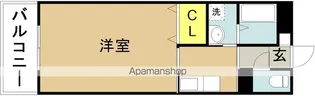グリーンフィールド【302号室】の間取り