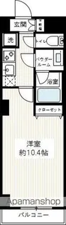 スカイコート浮間ガーデン【404号室号室】の間取り