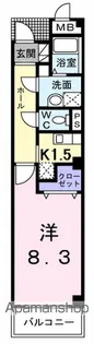 メゾン・ソレイユN【2階】の間取り
