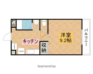 ヴィラ・ミユキ【2-A号室】の間取り