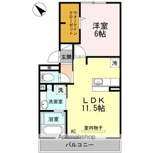 フェリックス【3階】の間取り
