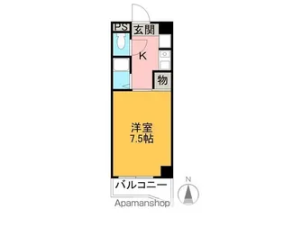 スカイレジデンス【5階】の間取り