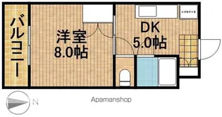 ジュネスタウン【4階】の間取り