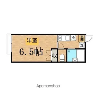 ハイツ向の岡【2階】の間取り