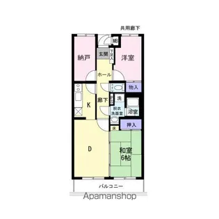 CASA&MICHIROOM己斐上【3階】の間取り