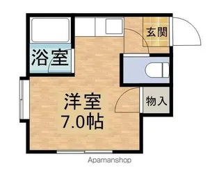 スワン【2階】の間取り