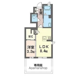 サンファンⅡ【101号室】の間取り