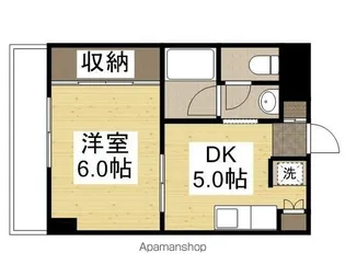 樹宝マンション【3階】の間取り