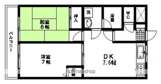 菅原レジデンスⅠ【107号室】の間取り
