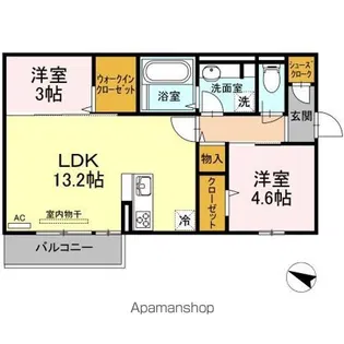 Leafull【2階】の間取り