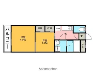 プチロワイヤル壱番館【1階】の間取り