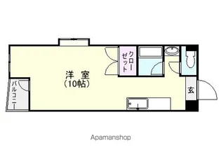 ルネスおごめ【1階】の間取り