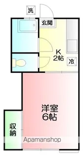 今井ハイツB棟【2階】の間取り