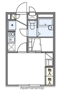 レオパレスΑ【2階】の間取り