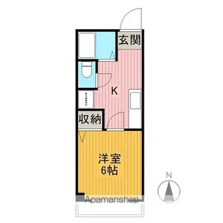 レジナス椿【3階】の間取り