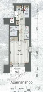 プレサンス鶴舞グリーンパーク【15階】の間取り