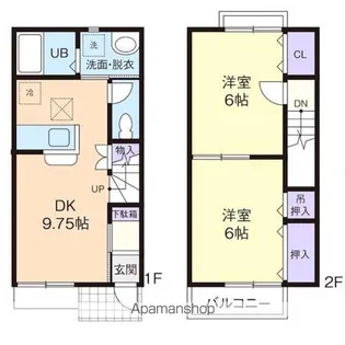 ラポール瑞穂 I【2階】の間取り