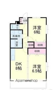 メゾンマスカット【4階】の間取り